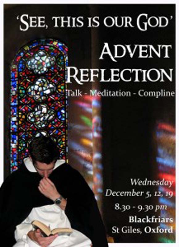 Advent Talks at Blackfriars