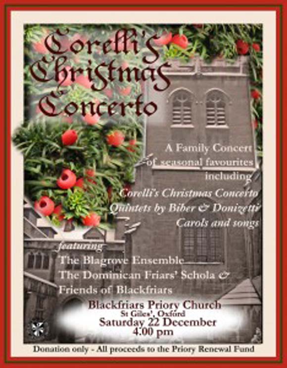 Christmas Concert at Blackfriars