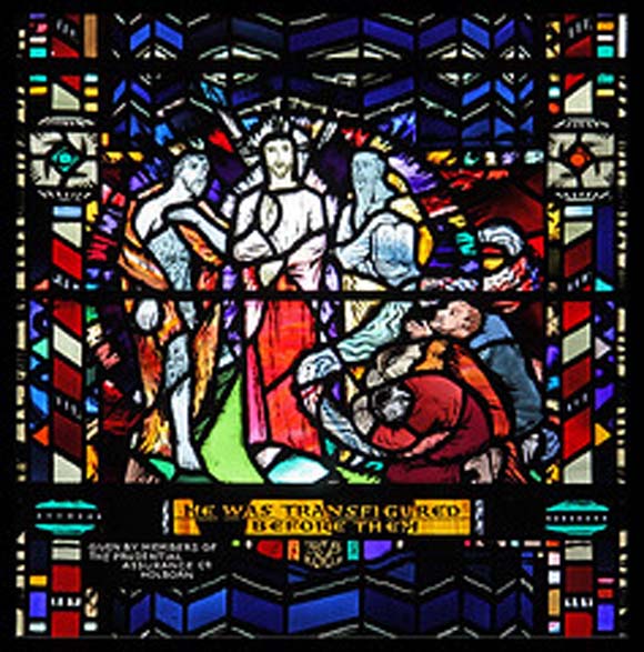 The Transfiguration glass