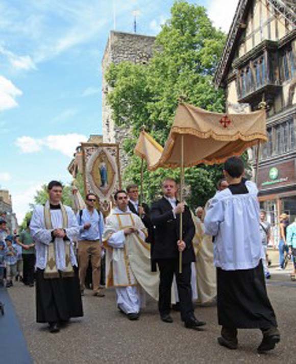 Corpus Christi Procession on Cornmarket