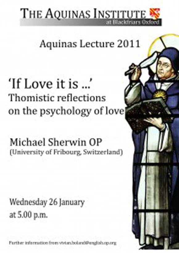 The Aquinas Lecture 2011