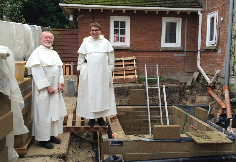 Building commences at our Cambridge priory