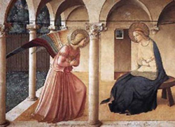 The First Joyful Mystery – The Annunciation