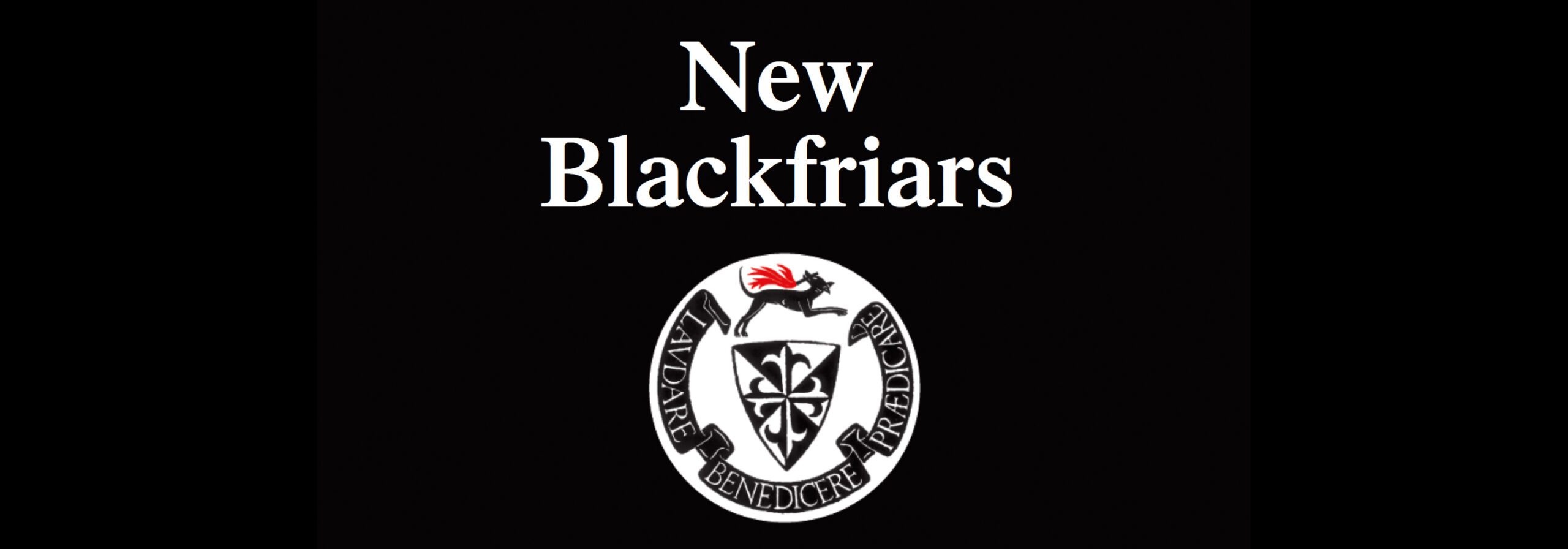 New Blackfriars – Special Jubilee Issue