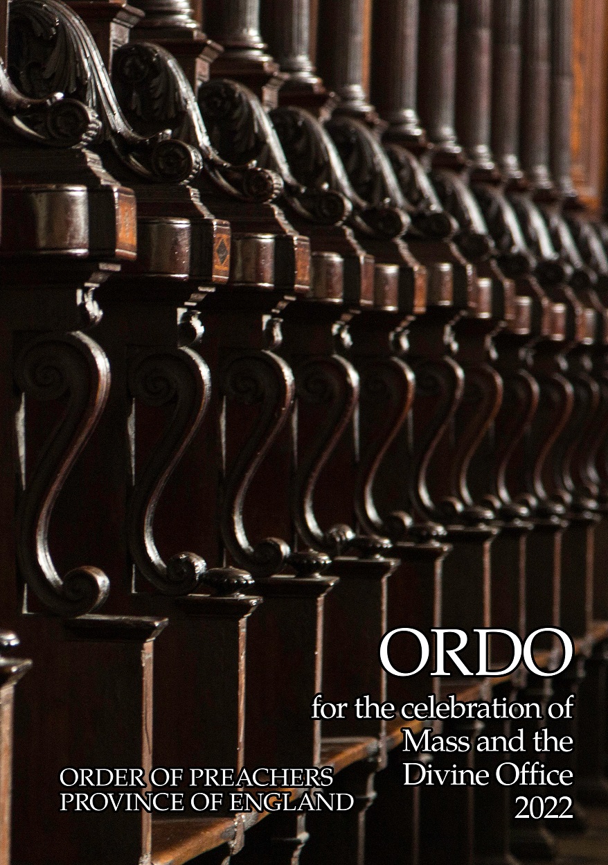 Ordo Liturgical Calendar The Dominican Friars in Britain