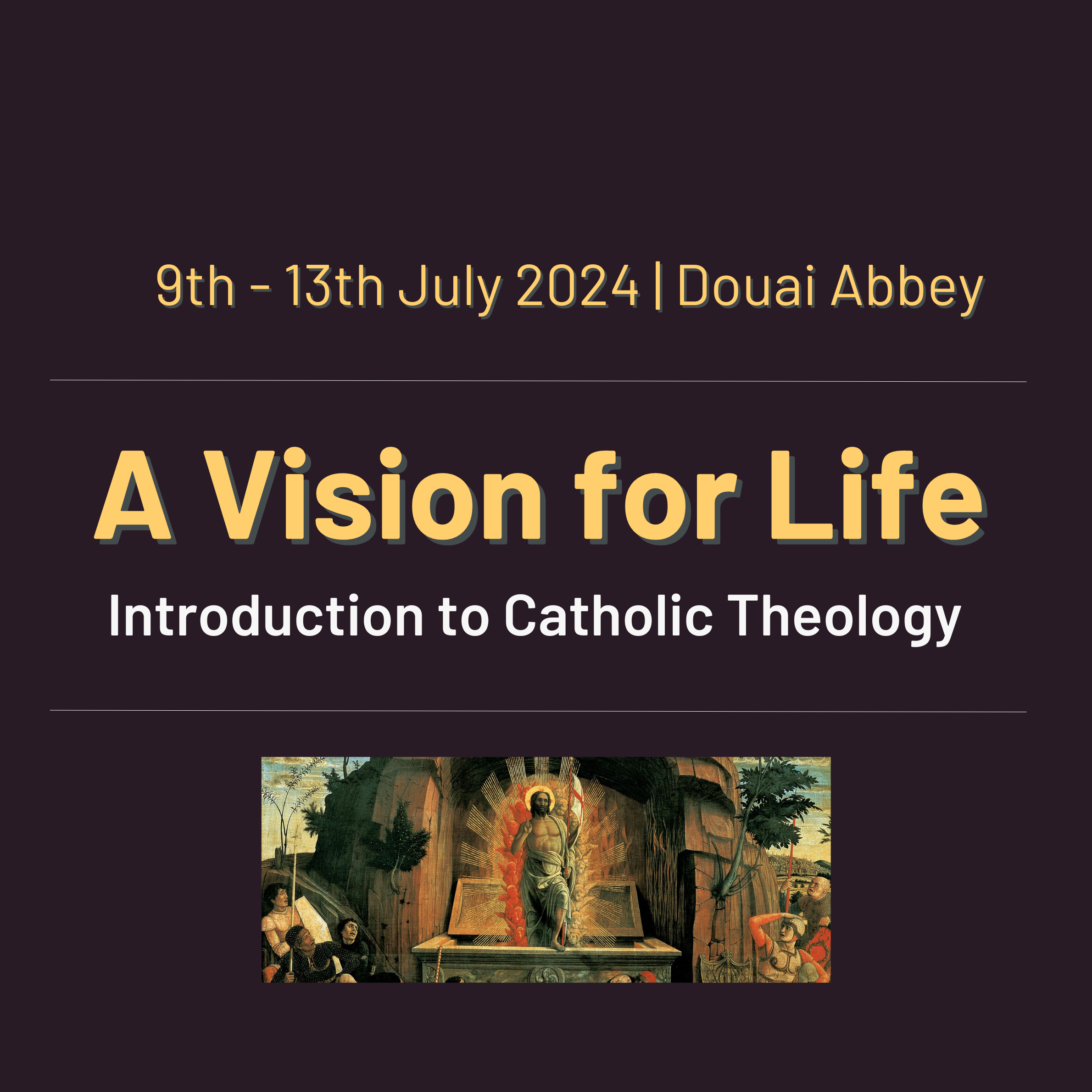 DYM Study Week 2024: “A Vision For Life”, 9th – 13th July