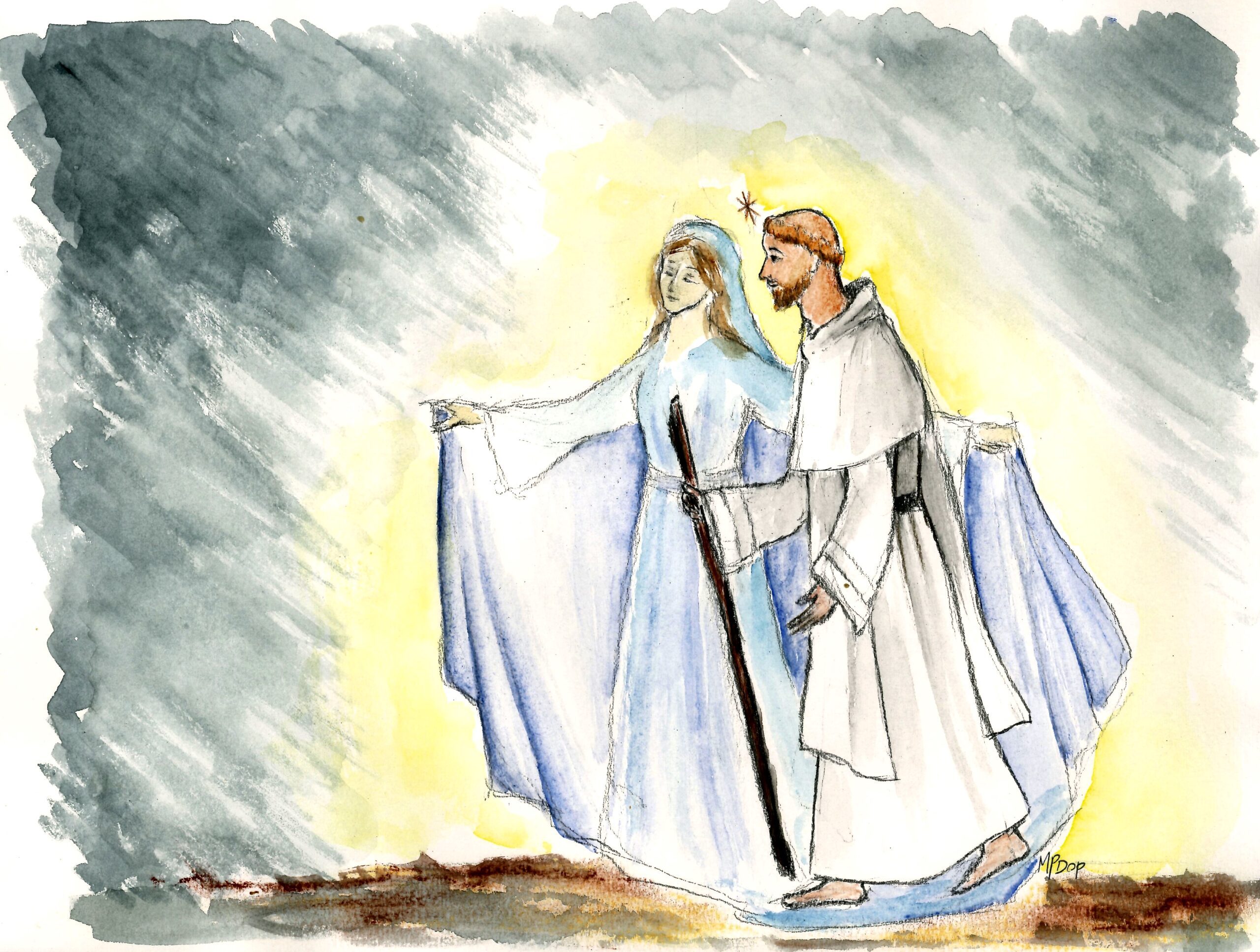 When the Queen serves at table