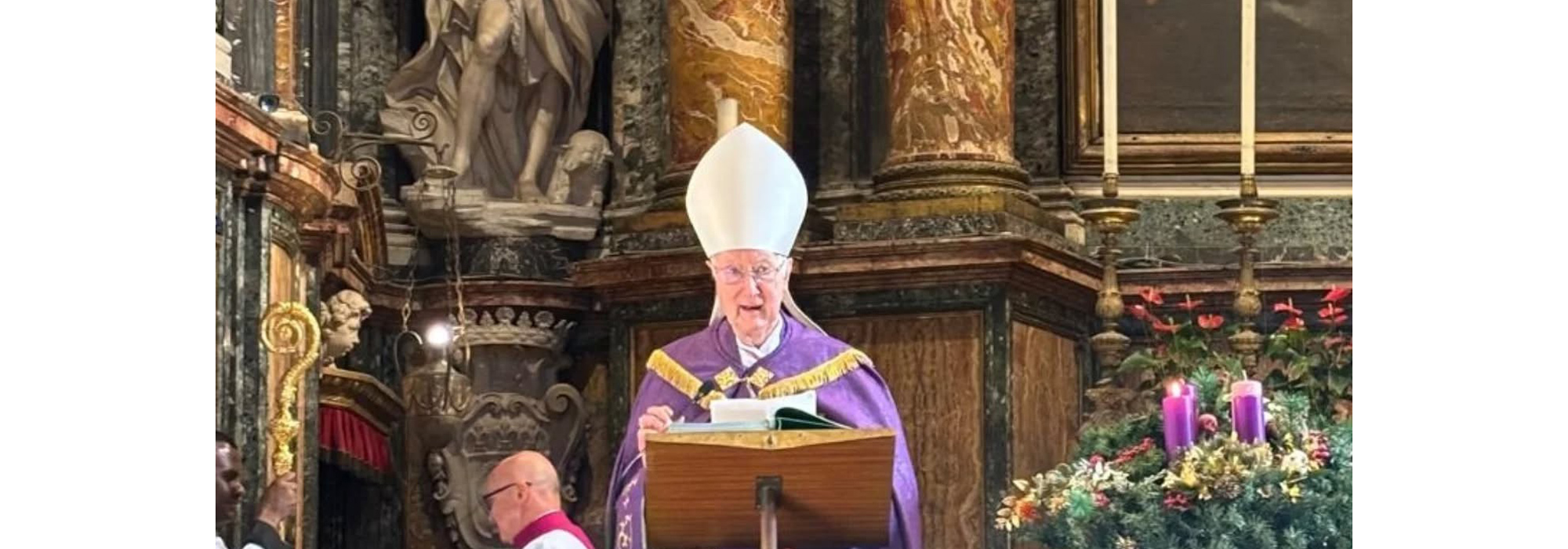 Cardinal Radcliffe takes possession of his titular church